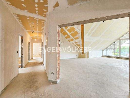 Eingang-Flur-Wohnbereich DG