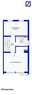 Grundriss Obergeschoss