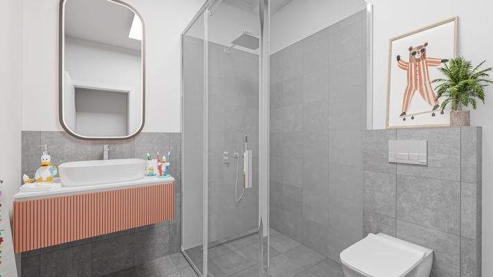 Badezimmer - Visualisierung