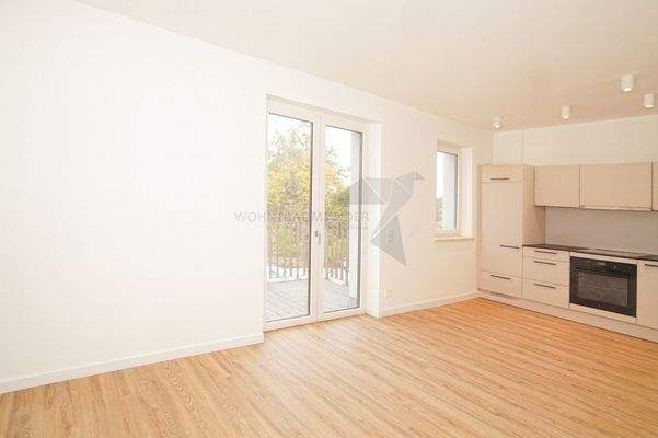 Muster Detail Wohnbereich mit Balkonzugang