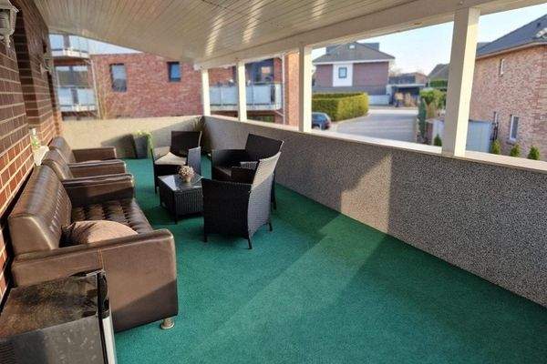 Überdachte Terrasse