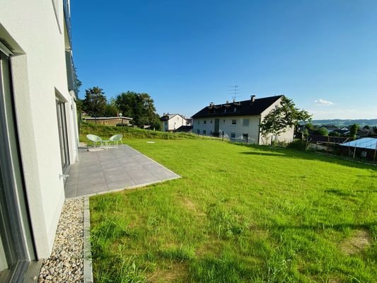 Gartenwohnung mit Ausblick