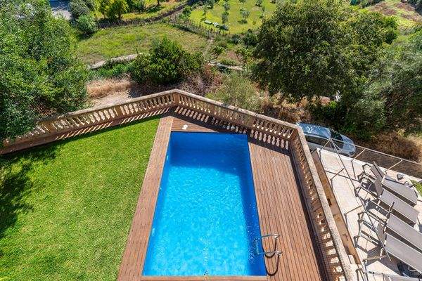 Privater Poolbereich