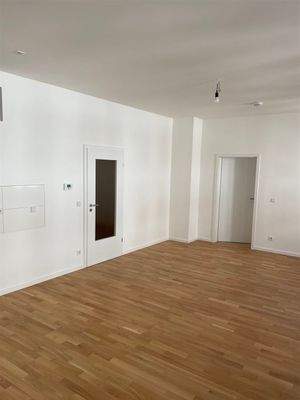 offen Küche mit Wohnbereich