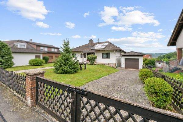 Ansicht von der Straße