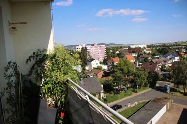 Ausblick Südbalkon