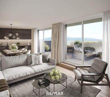 Wohnküche Visualisierung