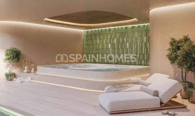 Elegant Houses in a Beachfront Complex in Estepona