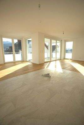 Wohn-Essraum mit offener Küche