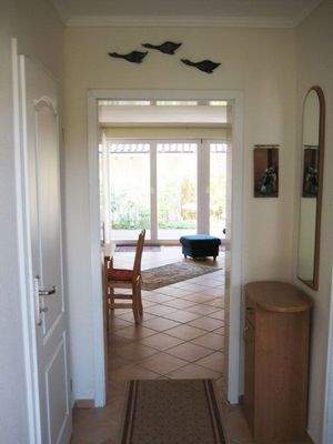 Flur Blick Wohnzimmer