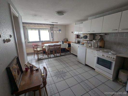 Wohnküche im Erdgeschoss