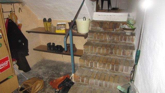 Innentreppe Kellerzugang