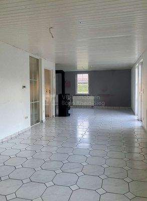 Wohnzimmer mit Kamin