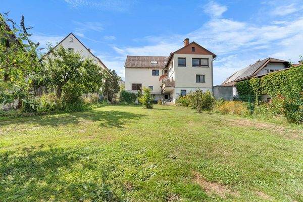 Blick auf die Immobilie