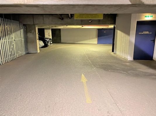 Privater Bereich der Tiefgaragenanlage Golbachpark