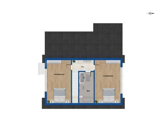 Grundriss Dachgeschoss