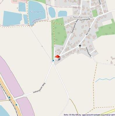 Am Sand 5  - die Lage