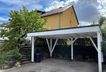 Carport und Hauszugang