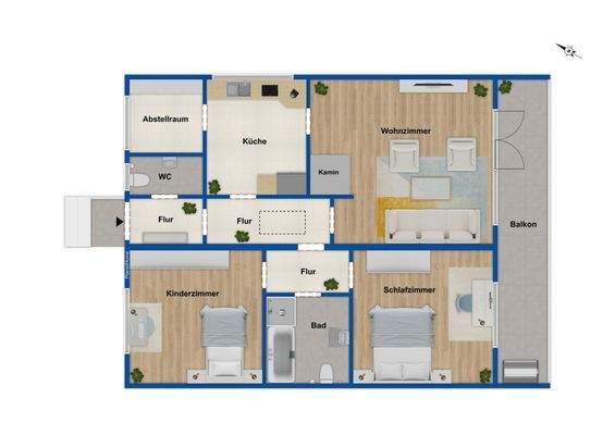 Grundriss Erdgeschoss 