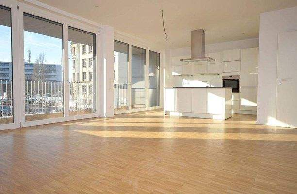 offener Wohn-/Küchenbereich mit ...