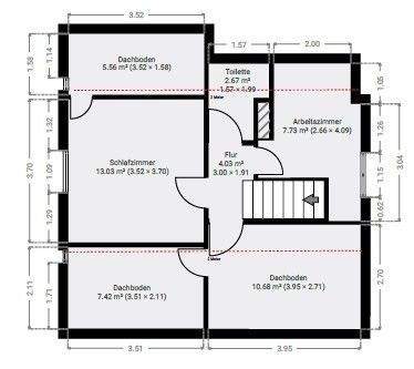 Grundriss Obergeschoss