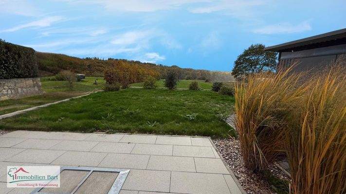 Ausblick/ Sicht ins Grüne