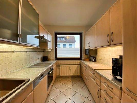 Küche mit viel Staufläche