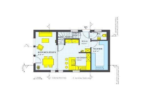 Cleverer Wohnbereich kompakt