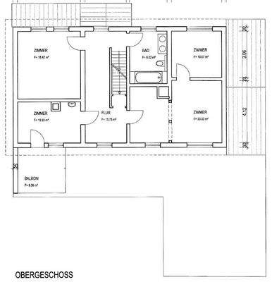 Grundriss Obergeschoss