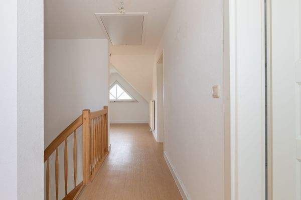 Der helle Flur im OG