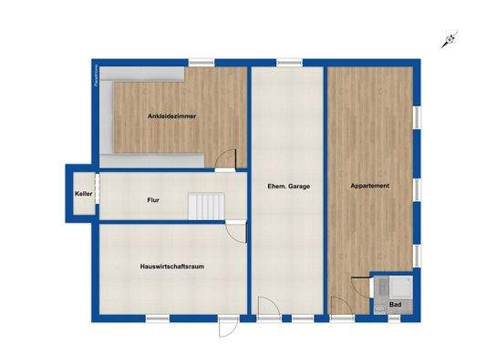 Grundriss Untergeschoss