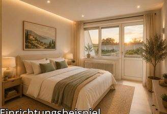 Einrichtungsbeispiel Schlafzimmer