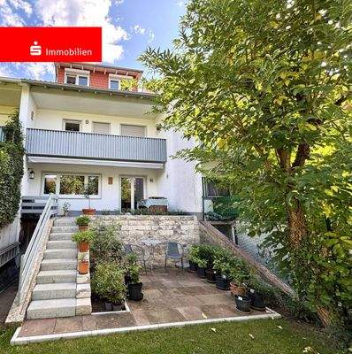 Hausansicht vom Garten