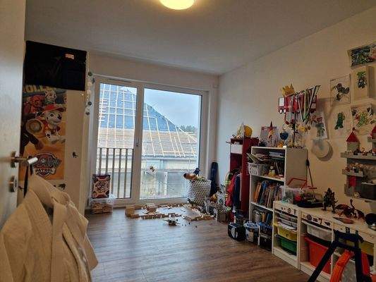 Schlafzimmer mit Westausrichtung