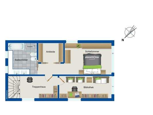 Grundriss Obergeschoss