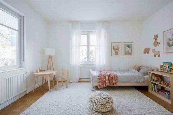 Kinder- oder Arbeitszimmer Visualisiert