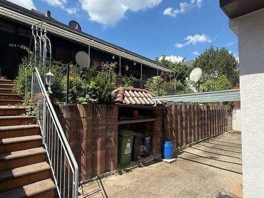 Treppenaufgang Garten