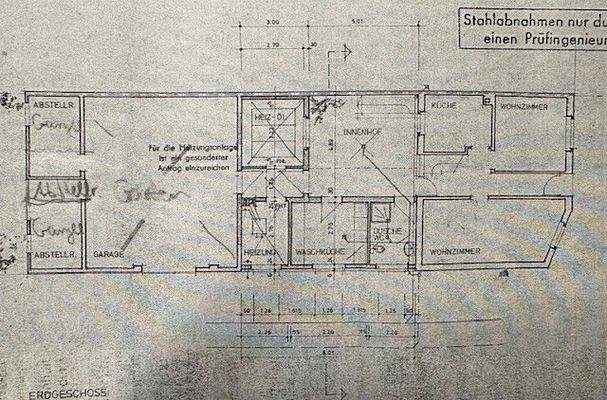 Innenhof und Wirtschaftsräume
