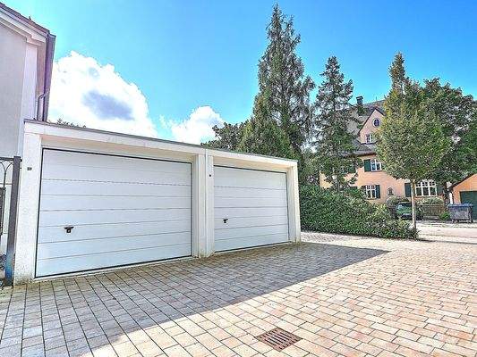 Garage für die Wohnung 