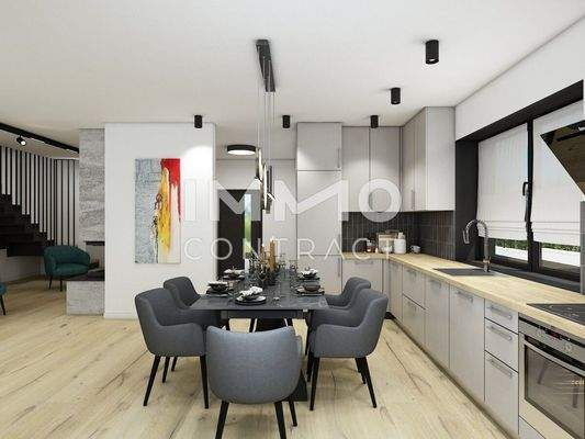 Essbereich mit Küche