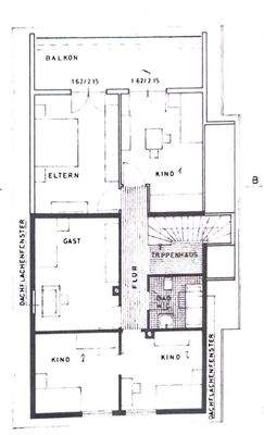 Grundriss Obergeschoss 