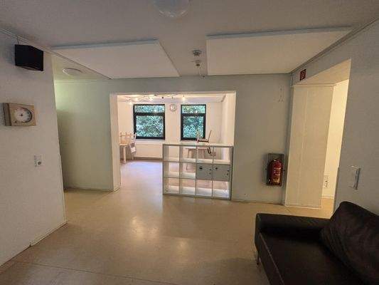 Eingangsbereich, Sammelraum