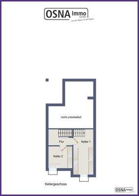 Grundriss Kellergeschoss