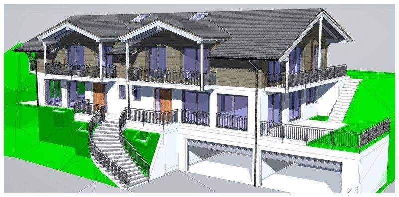 Bebauungsbeispiel DHH´s