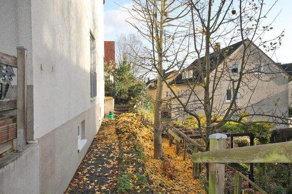 Außenzugang zum Garten