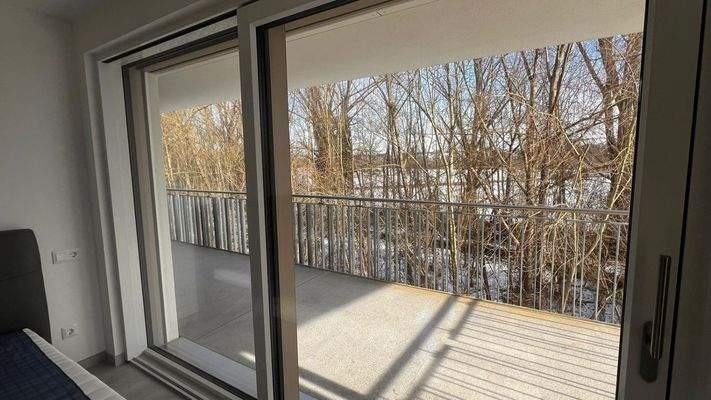 Ausblick - Schlafzimmer 