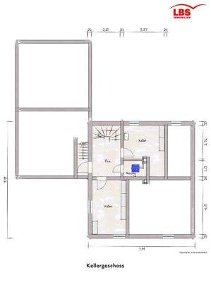 Grundriss - Kellergeschoss