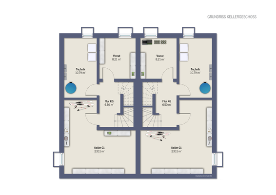 Grundriss Kellergeschoss