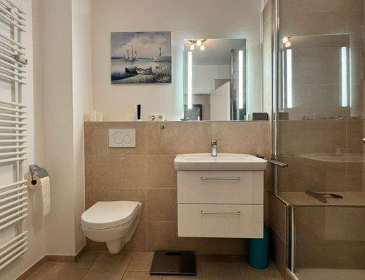 Duschbad mit bodengleicher Dusche