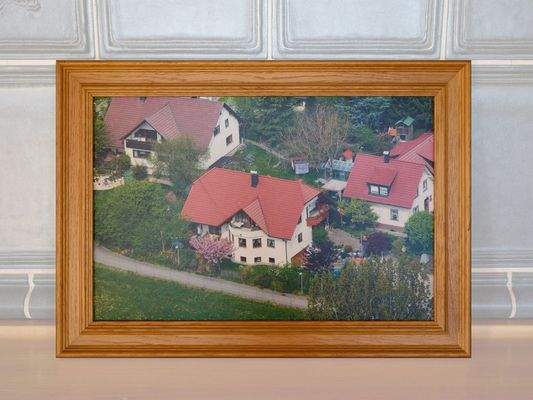 Haus nach Fertigstellung und Einzug in 1994